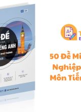 50 Đề minh họa Tốt nghiệp THPT 2025 môn Tiếng Anh PDF miễn phí